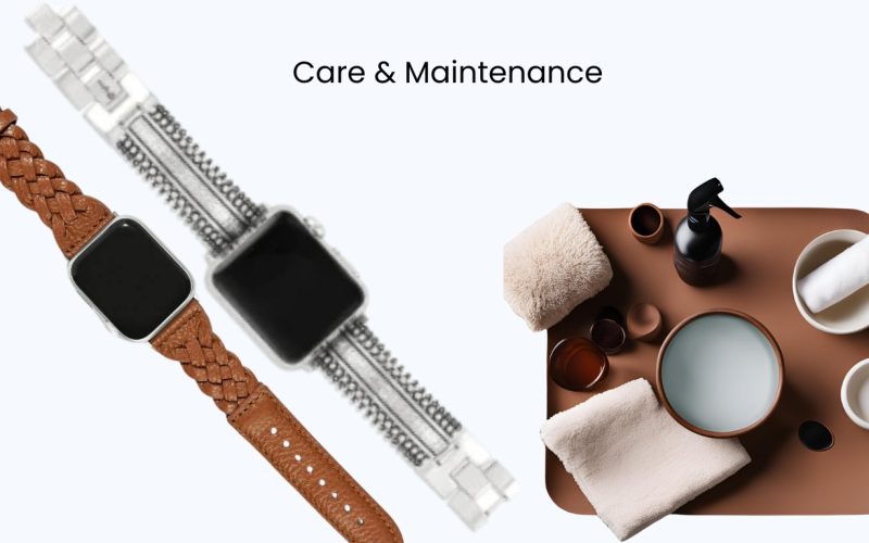 Brighton’s Premium Materials for Apple Watch Bands. (4) Maintenance tools for the Brighton Apple band